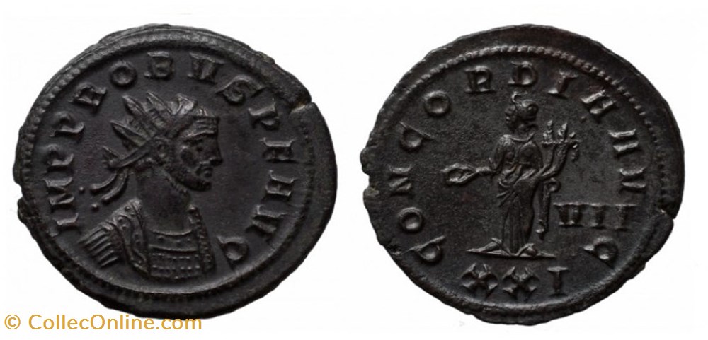 coins ancient to romans imperial and republican probus siscia alfoldi 022 027