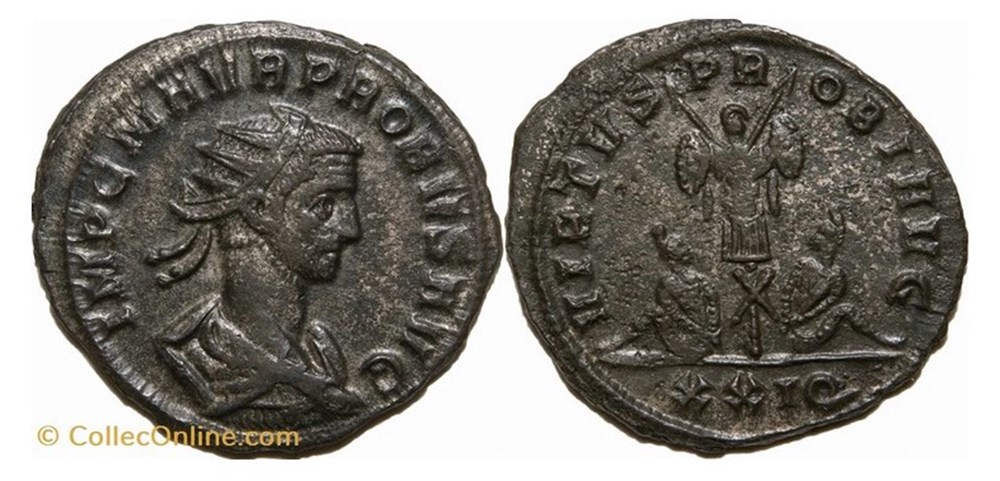 Probus Siscia Alfoldi 101.007 coins ancient to romans imperial and republican probus siscia alfoldi 101 007