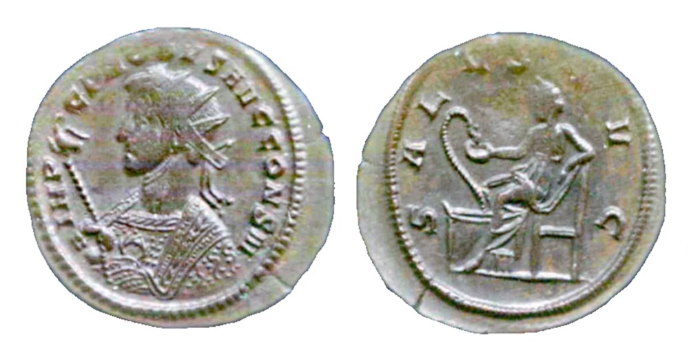 Probus Ticinum RIC 565var coins ancient to romans imperial and republican probus ticinum ric 565var