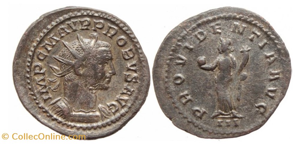 Probvs Lugdunum RIC 46 coins ancient to romans imperial and republican probvs lugdunum ric 46