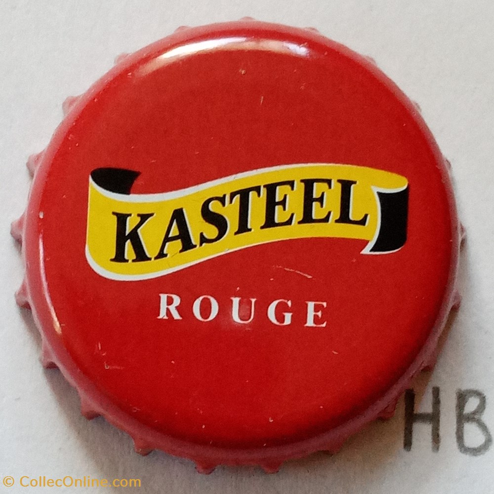 Kasteel (rouge) capsules muselets biere belgique kasteel rouge