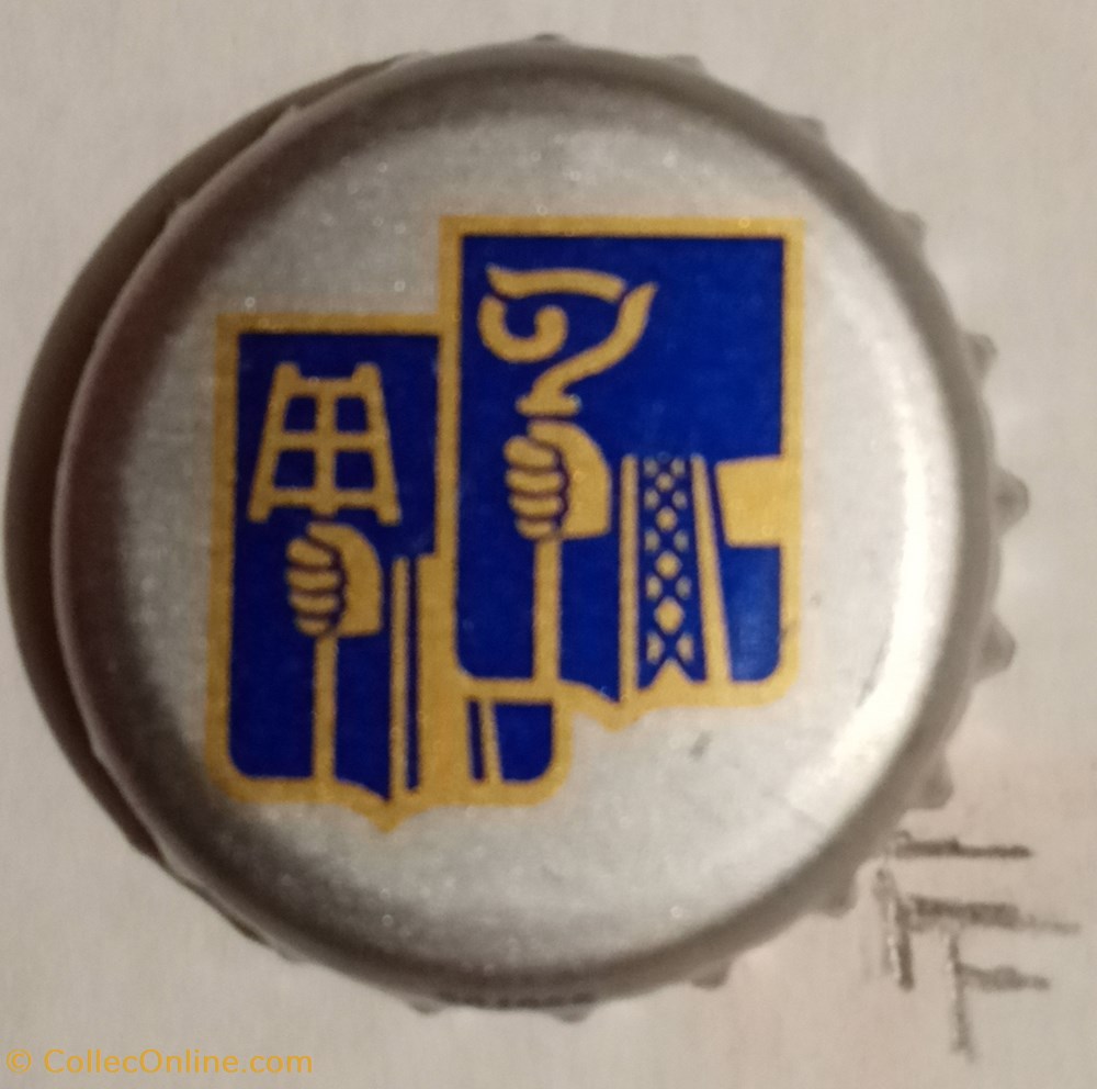 capsules muselets biere belgique hoegaarden dessin