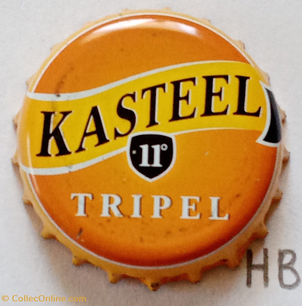 Kasteel capsules muselets biere belgique kasteel