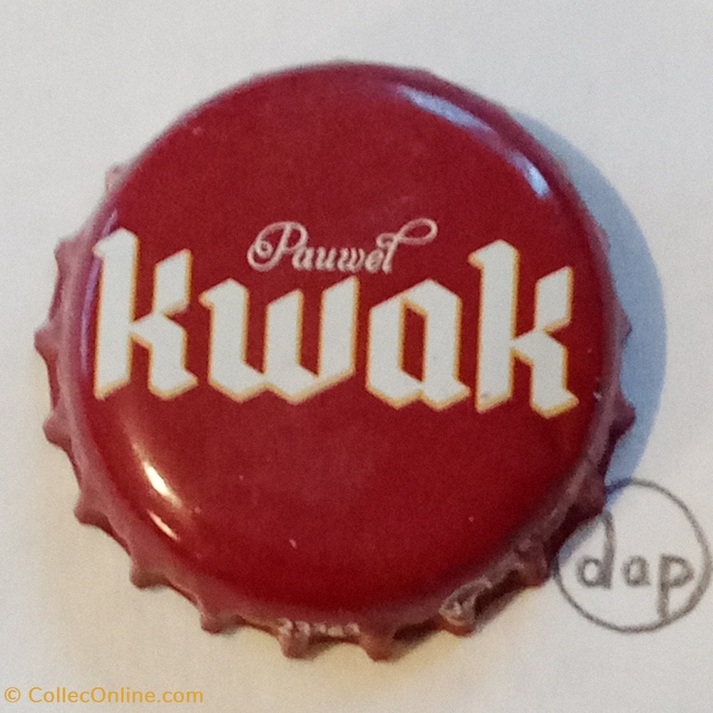 Kwak capsules muselets biere belgique kwak