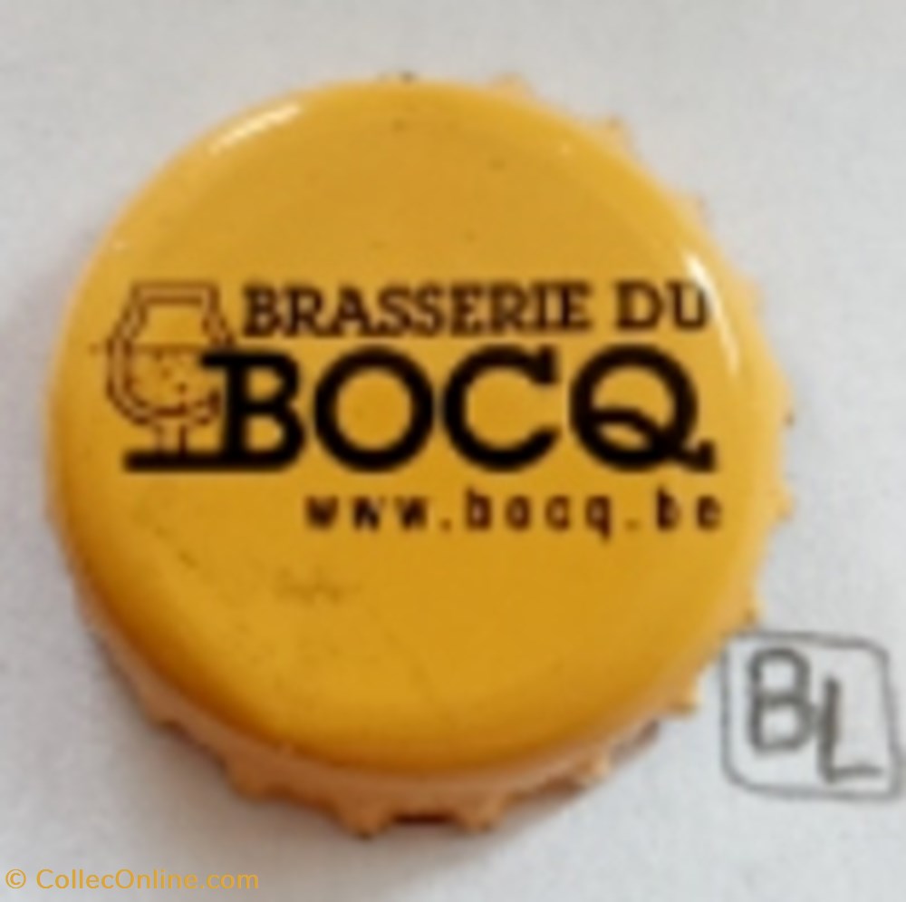 Bocq capsules muselets biere belgique bocq