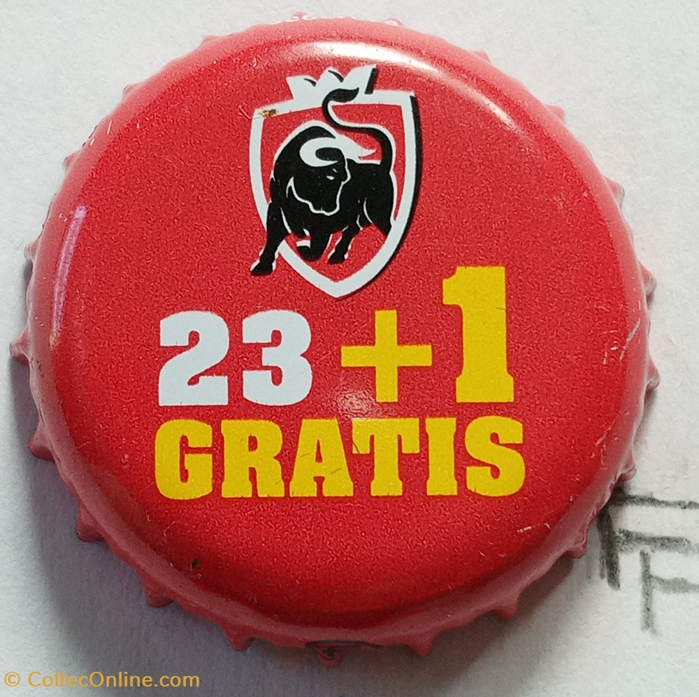 Jupiler (rouge) capsules muselets biere belgique jupiler rouge