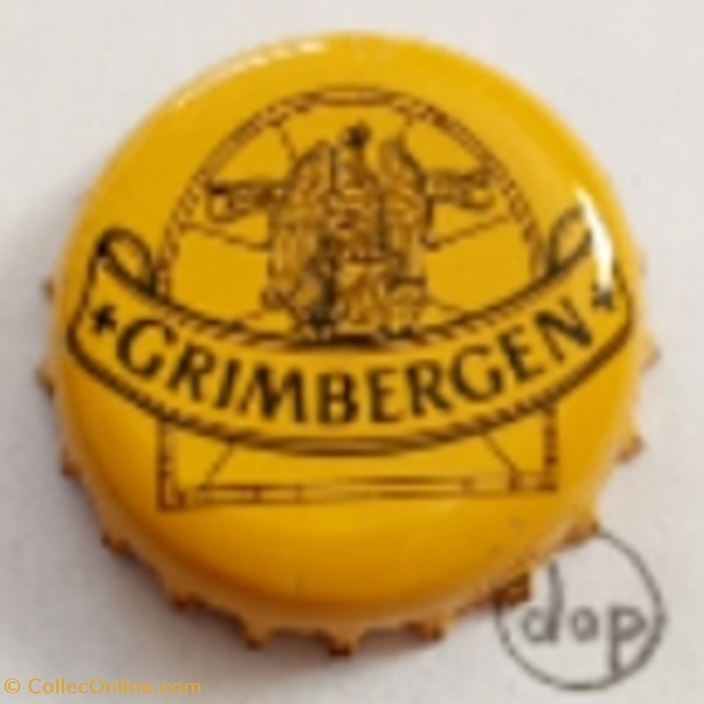 Grimbergen (jaune) capsules muselets biere belgique grimbergen jaune