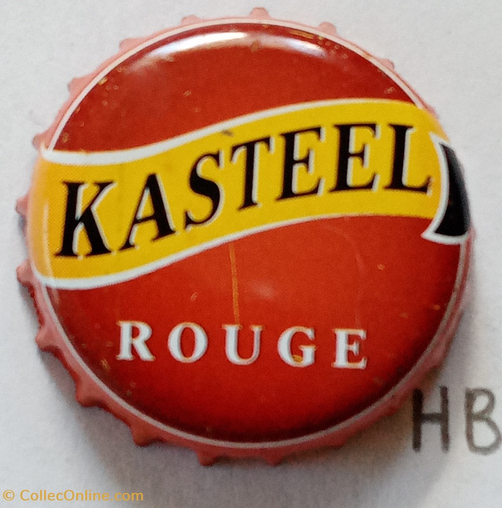 Kasteel (rouge) capsules muselets biere belgique kasteel rouge