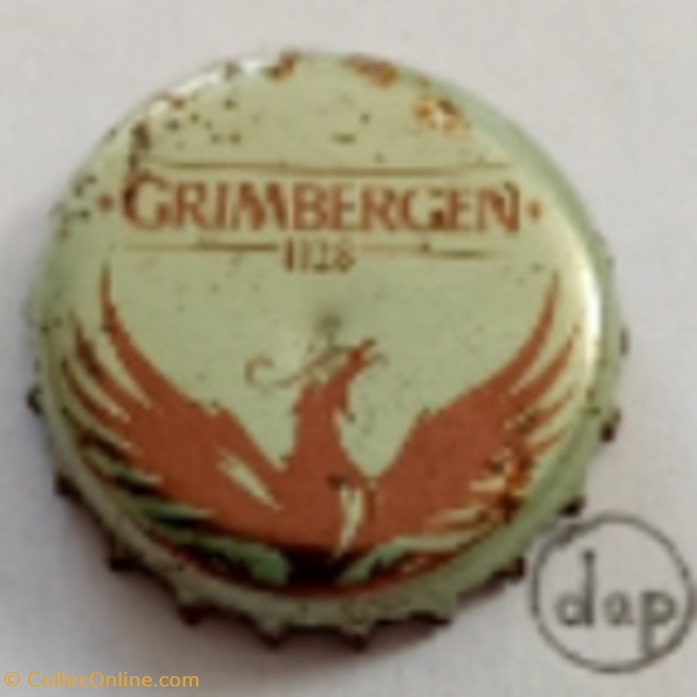 Grimbergen (vert-gris) capsules muselets biere belgique grimbergen vert gris