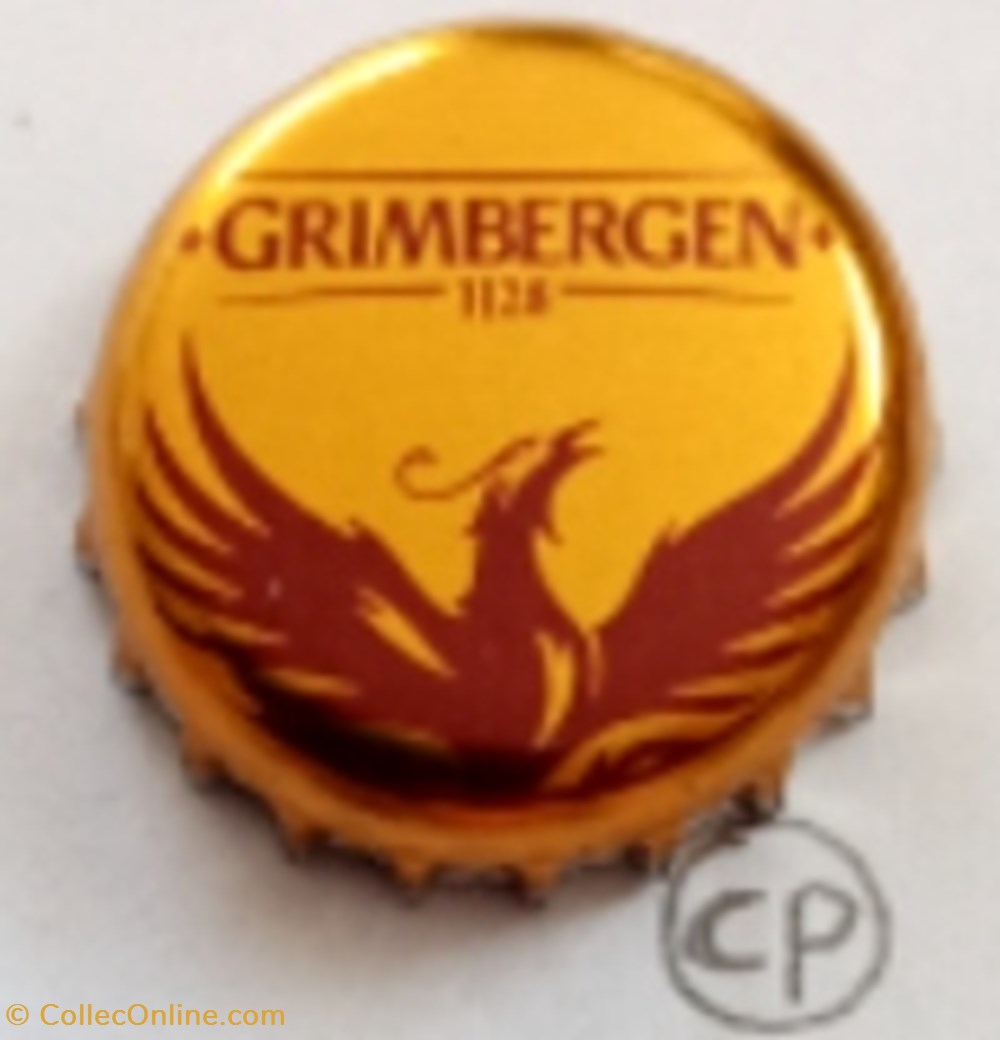 Grimbergen (jaune brillant) capsules muselets biere belgique grimbergen jaune brillant