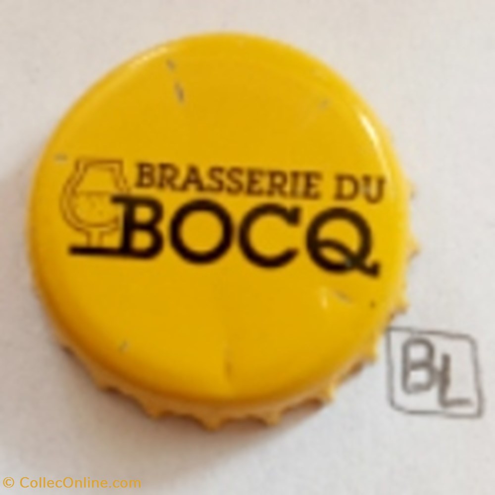 Bocq capsules muselets biere belgique bocq