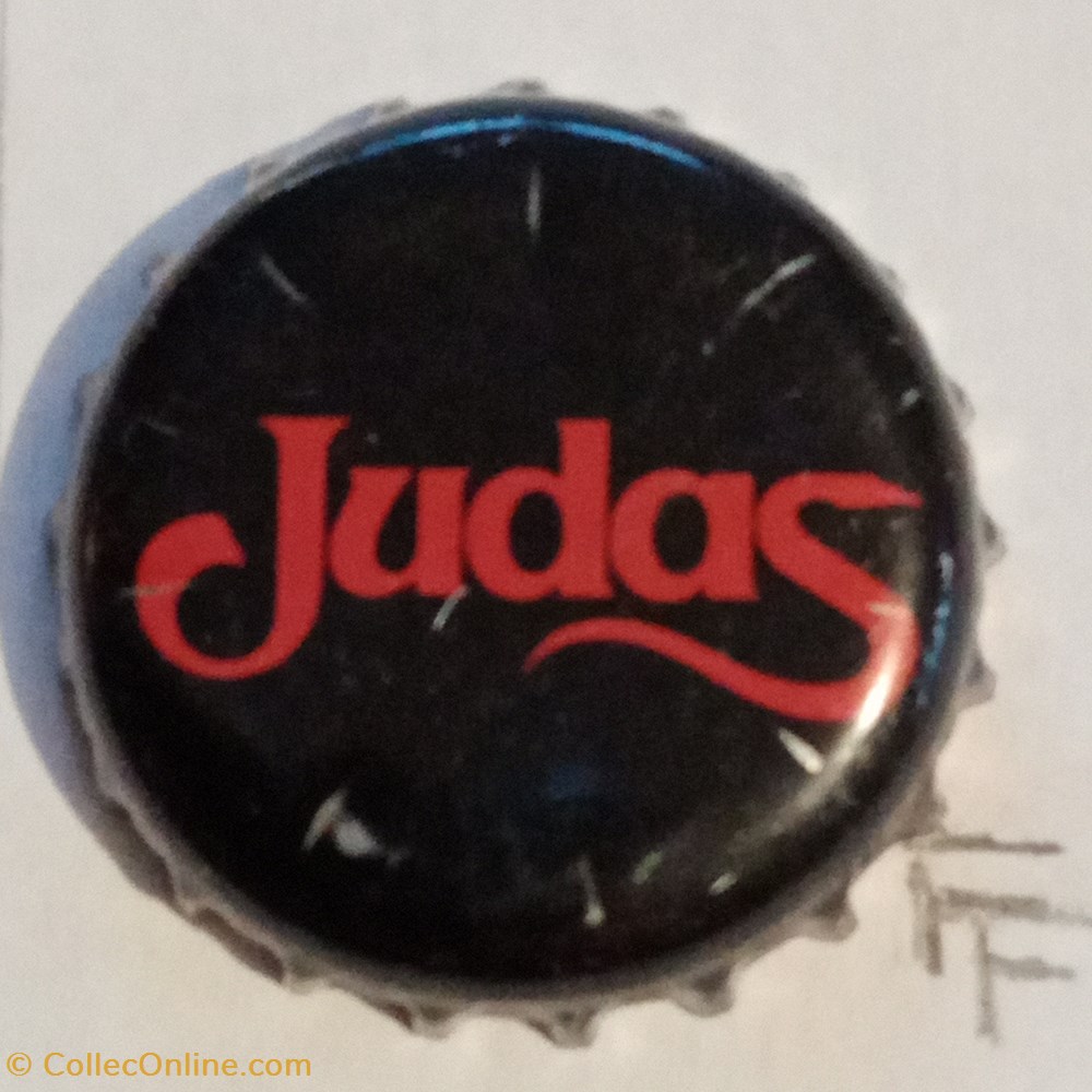 Judas capsules muselets biere belgique judas