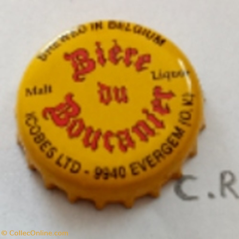 capsules muselets belgique biere du boucanier
