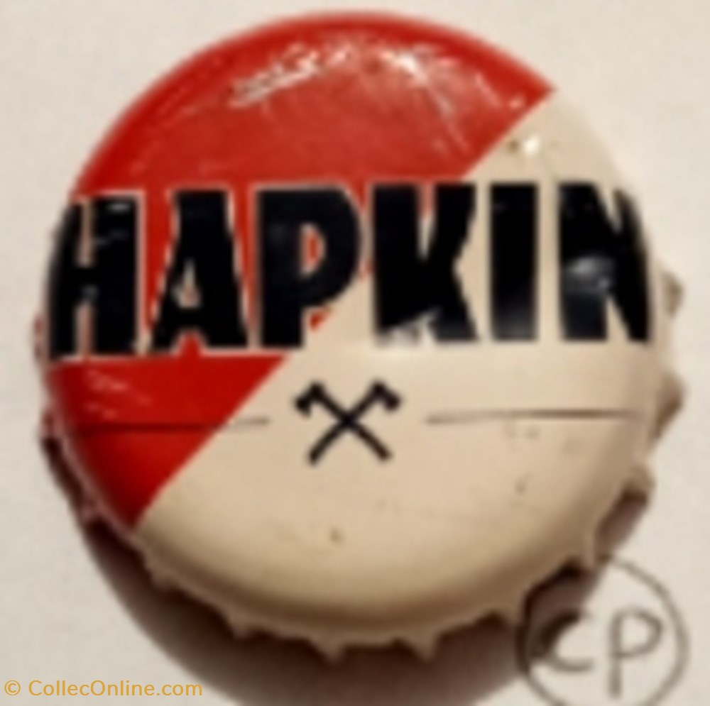 Hapkin capsules muselets biere belgique hapkin