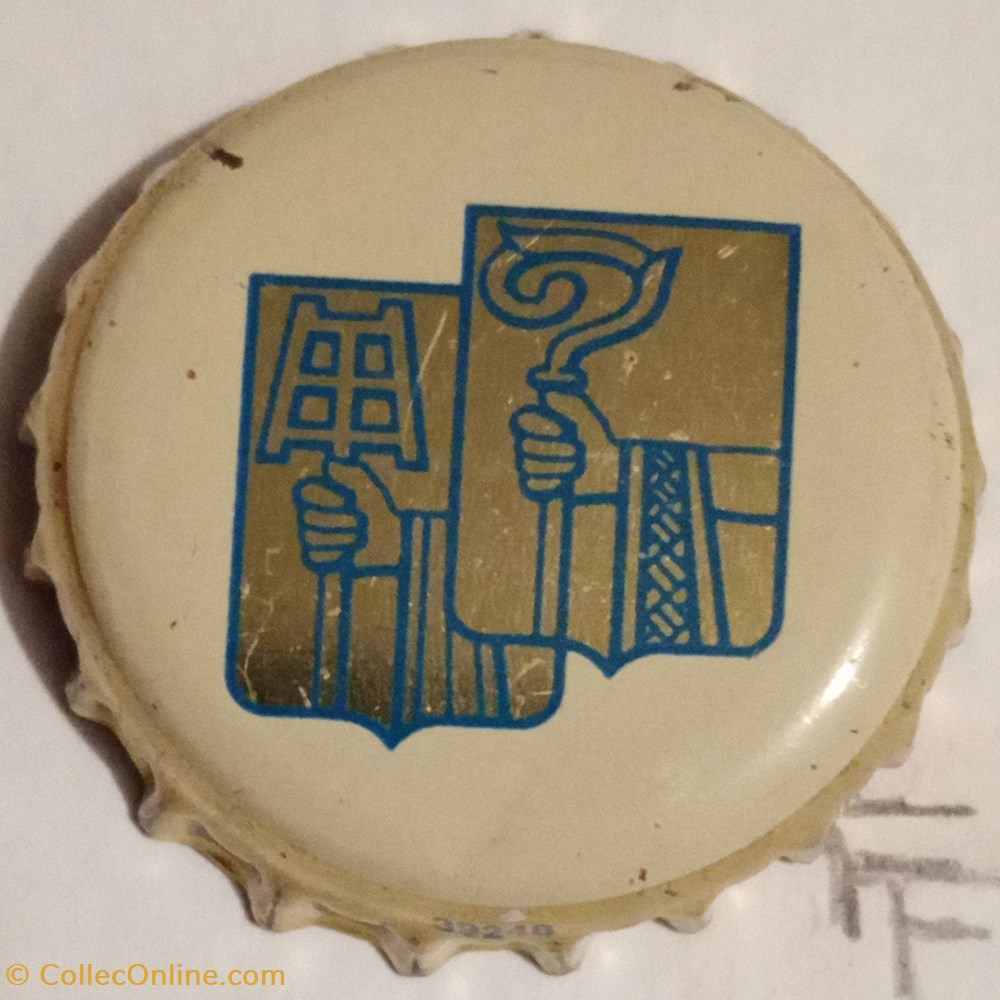 capsules muselets biere belgique hoegaarden dessin