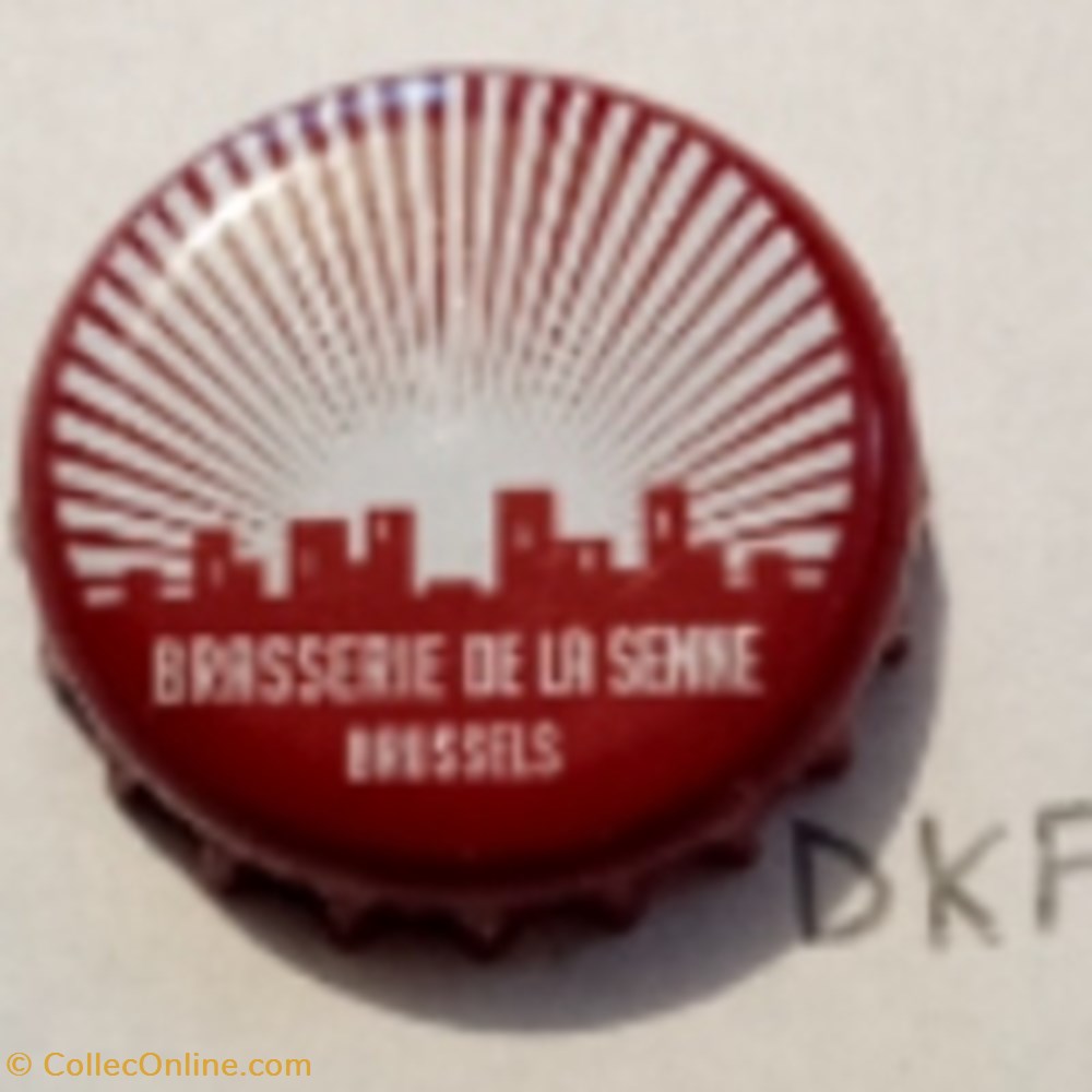 capsules muselets biere belgique brasserie de la senne