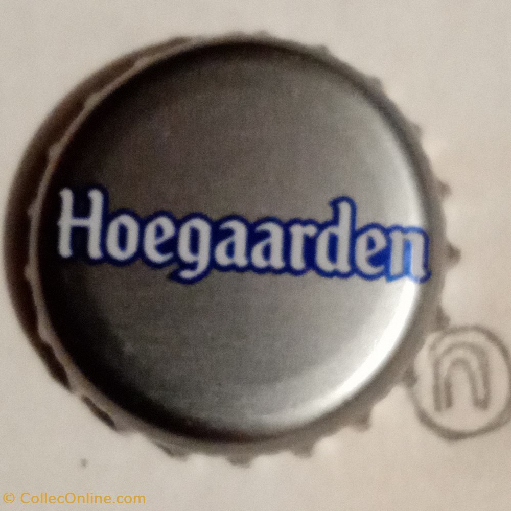 Hoegaarden (gris) capsules muselets biere belgique hoegaarden gris