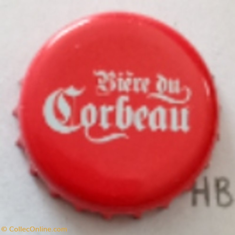 Bière du corbeau capsules muselets belgique biere du corbeau