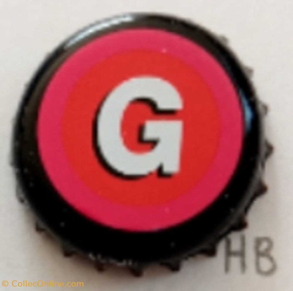 Ginette capsules muselets biere belgique ginette