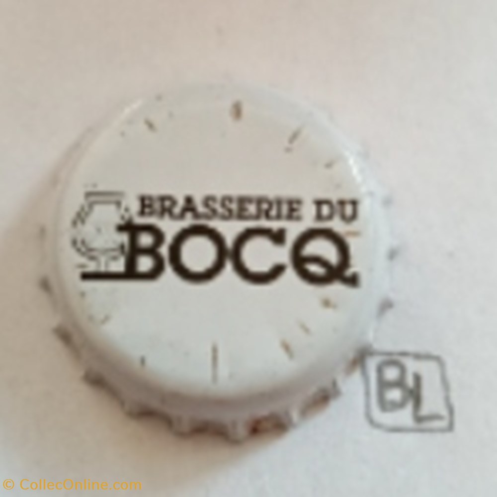 Bocq capsules muselets biere belgique bocq