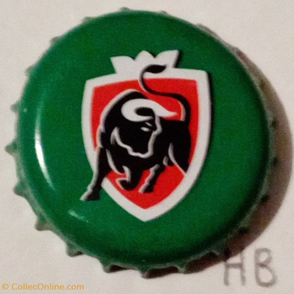 capsules muselets biere belgique jupiler vert