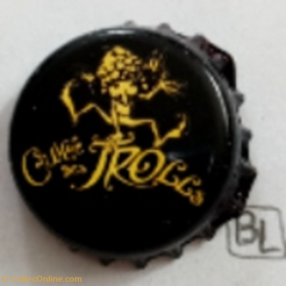 Cuvée des Trolls capsules muselets biere belgique cuvee des trolls