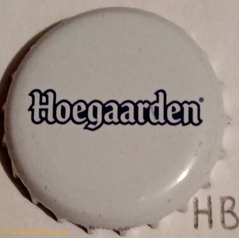capsules muselets biere belgique hoegaarden blanc