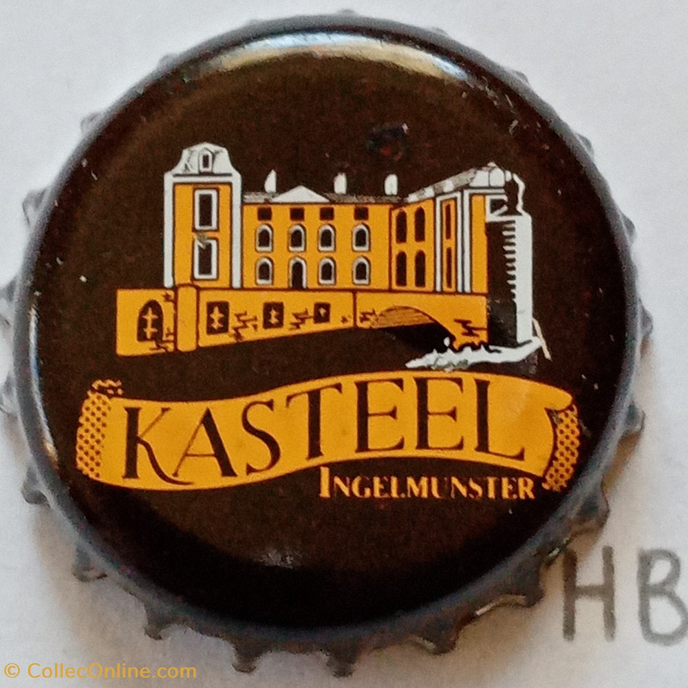 Kasteel capsules muselets biere belgique kasteel