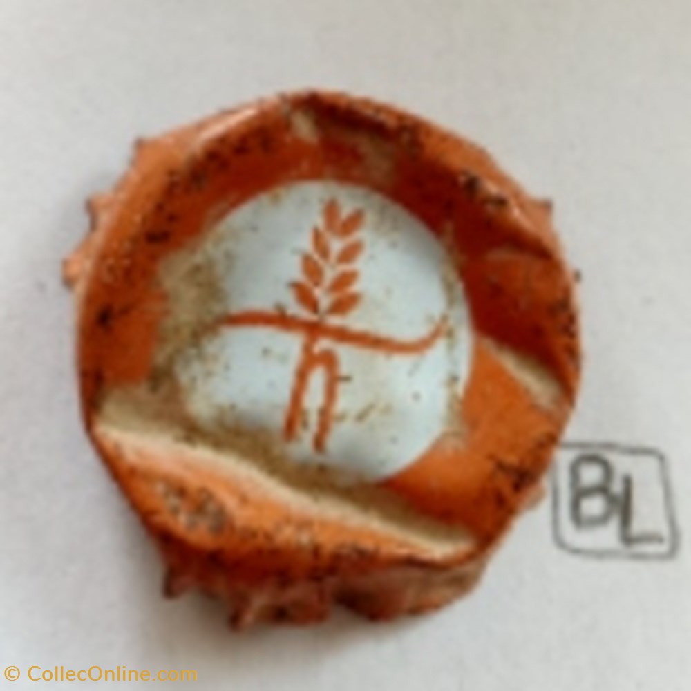 Brunehaut capsules muselets biere belgique brunehaut