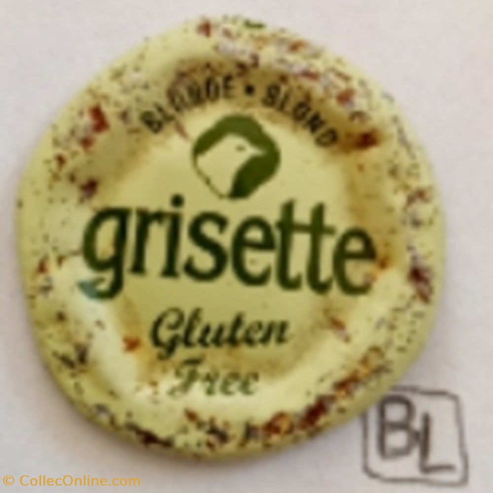 Grisette capsules muselets biere belgique grisette