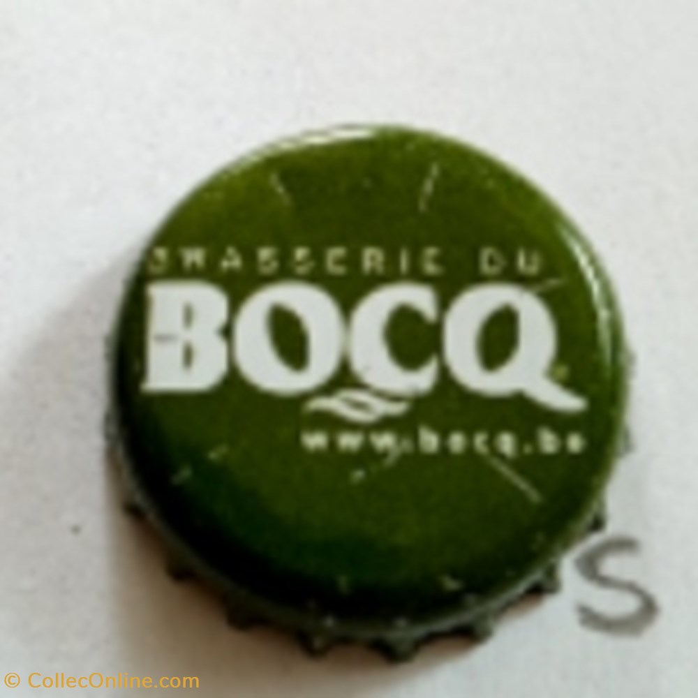 Bocq capsules muselets biere belgique bocq