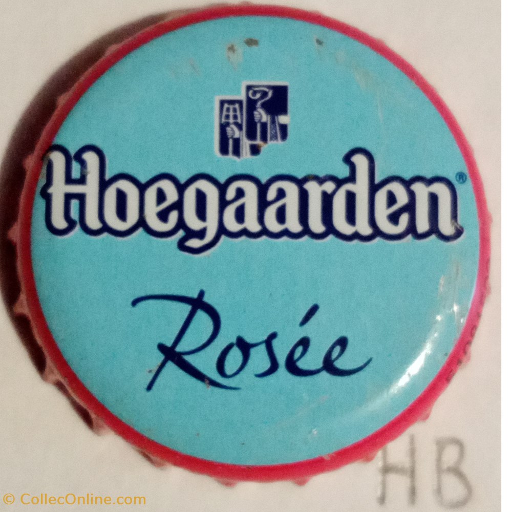 capsules muselets biere belgique hoegaarden bleu