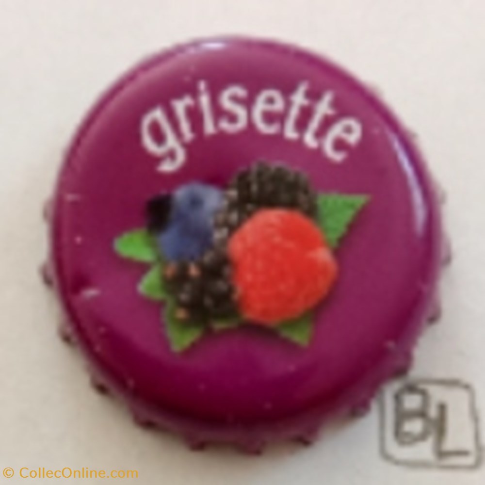 Grisette capsules muselets biere belgique grisette