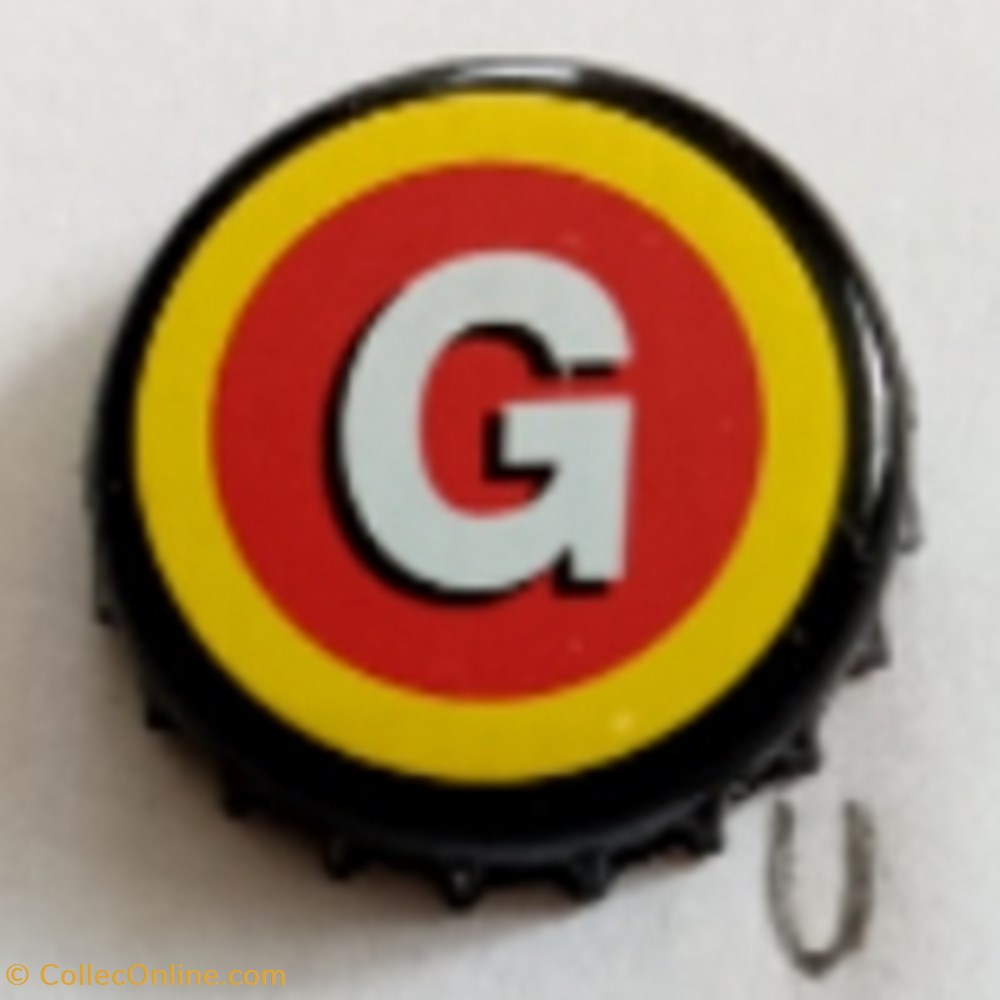 Ginette capsules muselets biere belgique ginette