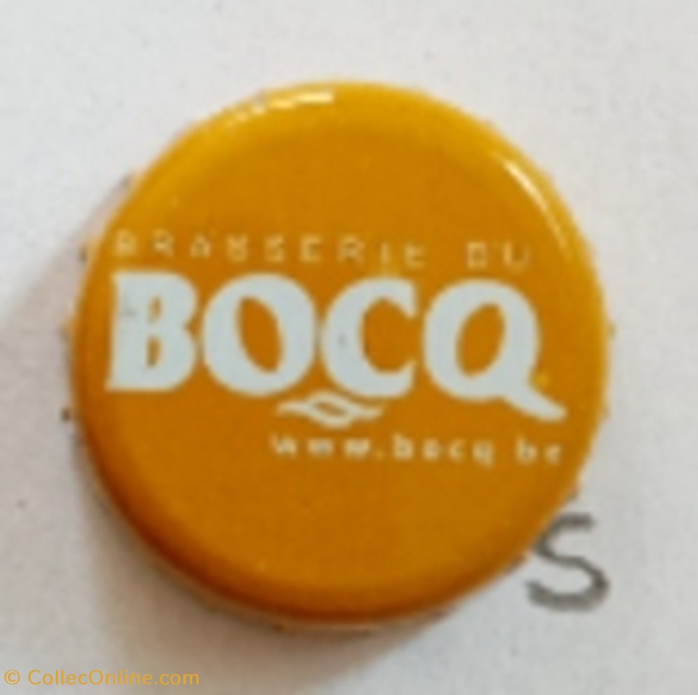 capsules muselets biere belgique bocq