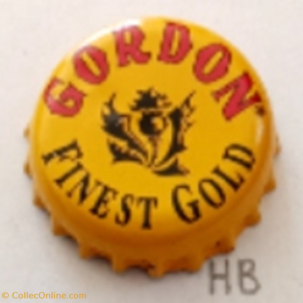 Gordon Scotch capsules muselets biere belgique gordon scotch