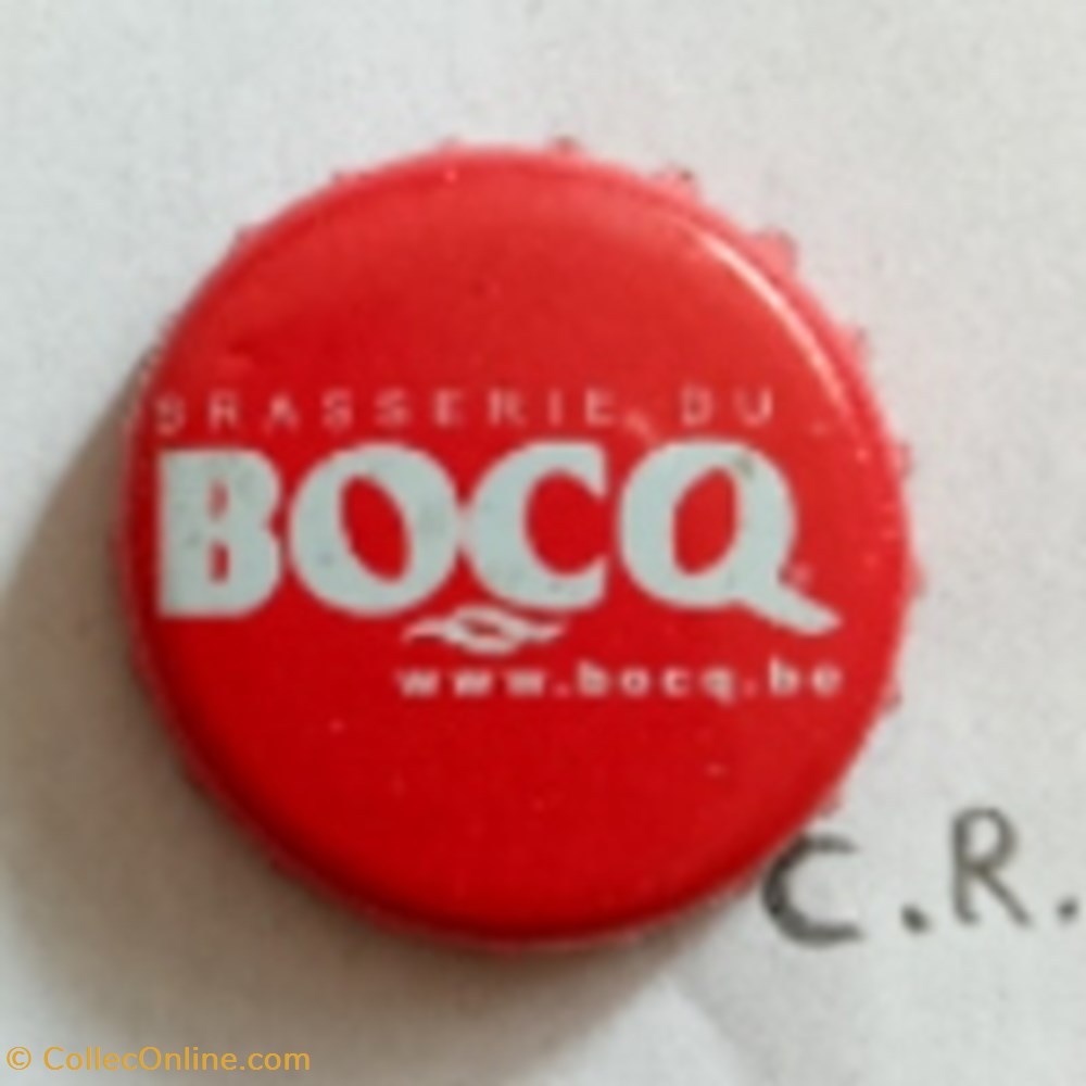 Bocq capsules muselets biere belgique bocq