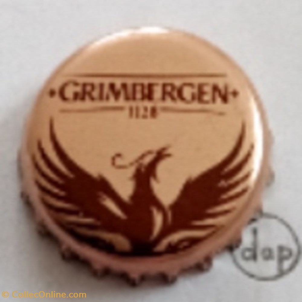 Grimbergen (beige) capsules muselets biere belgique grimbergen beige