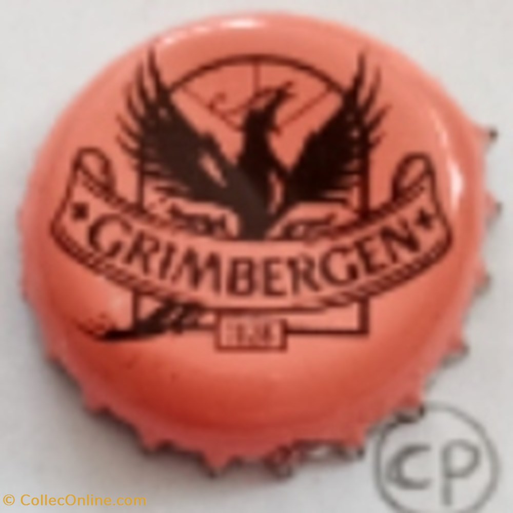 Grimbergen (rose) capsules muselets biere belgique grimbergen rose