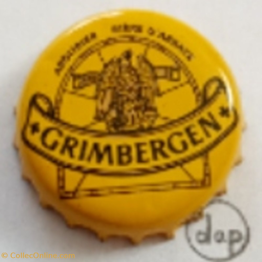 Grimbergen (jaune) capsules muselets biere belgique grimbergen jaune