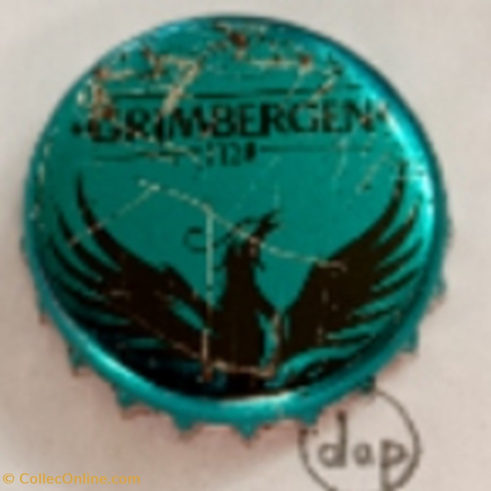 Grimbergen (bleu-vert) capsules muselets biere belgique grimbergen bleu vert