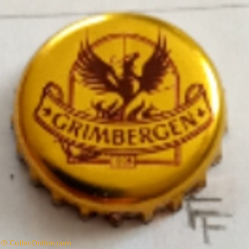 Grimbergen (jaune brillant) capsules muselets biere belgique grimbergen jaune brillant