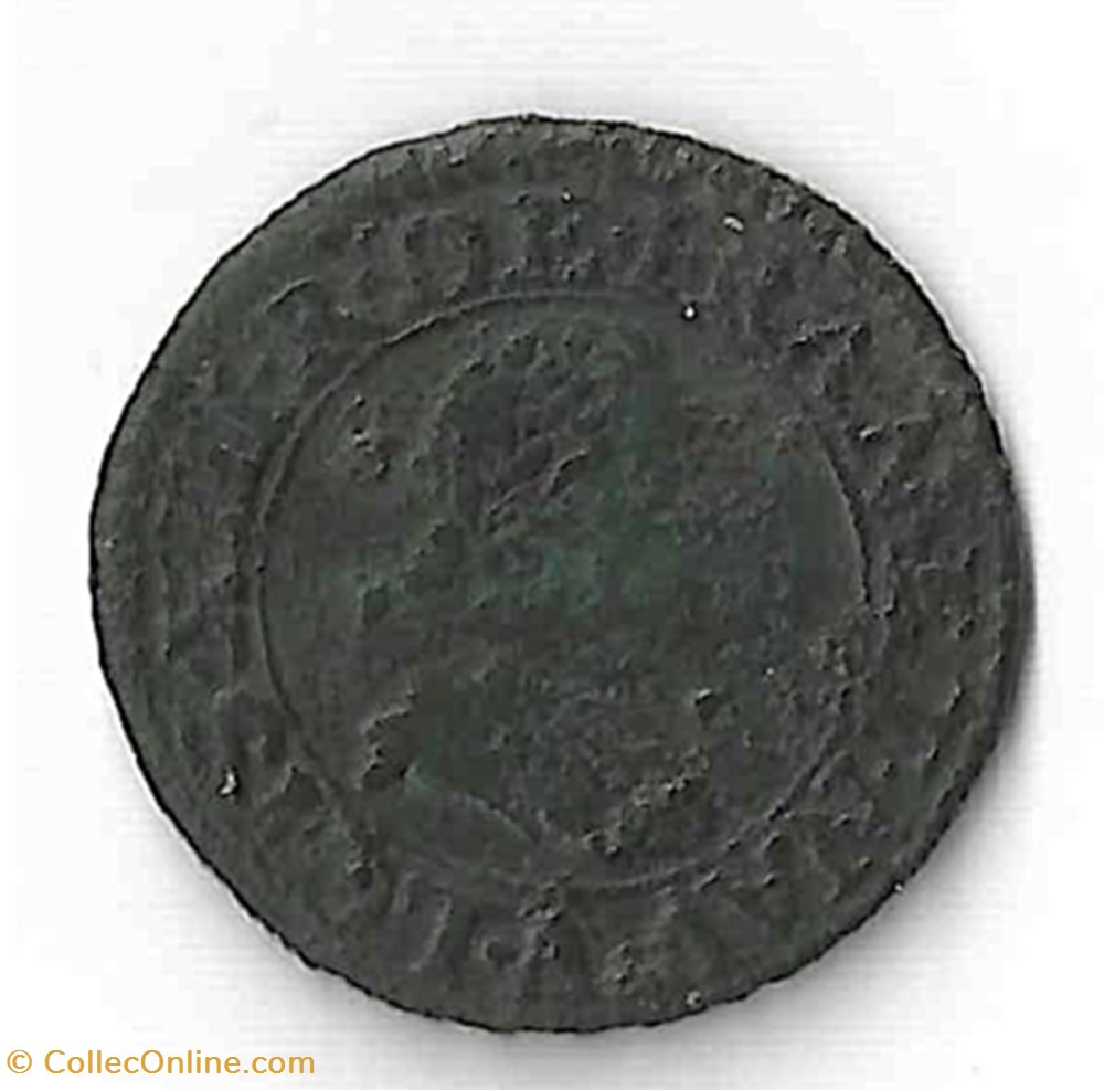 Louis XIII, Double tournois au buste adolescent monnaie france royale louis xiii double tournois au buste adolescent
