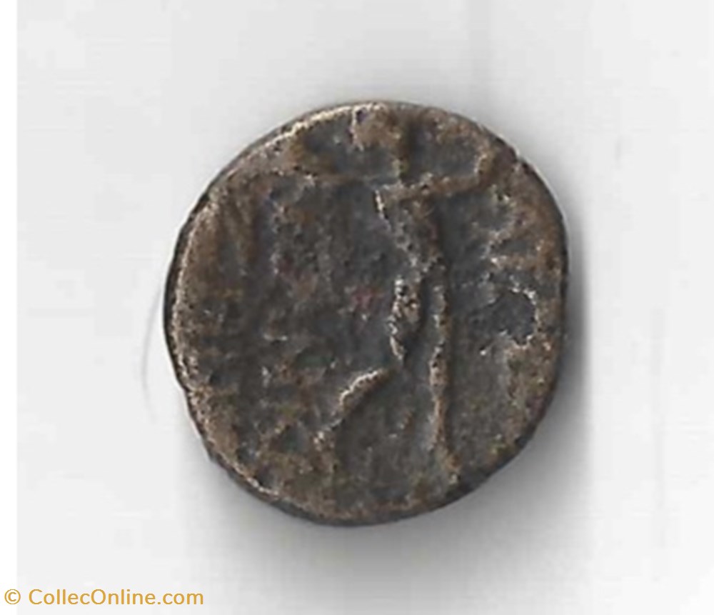 Apamée - Phrygie, Demi-unité monnaie antique av jc grecque apamee phrygie demi unite