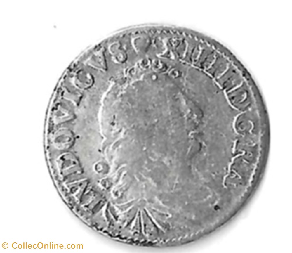 Louis XIV, 4 Sols dits "des Traitants" monnaie france royale louis xiv 4 sols dits des traitants