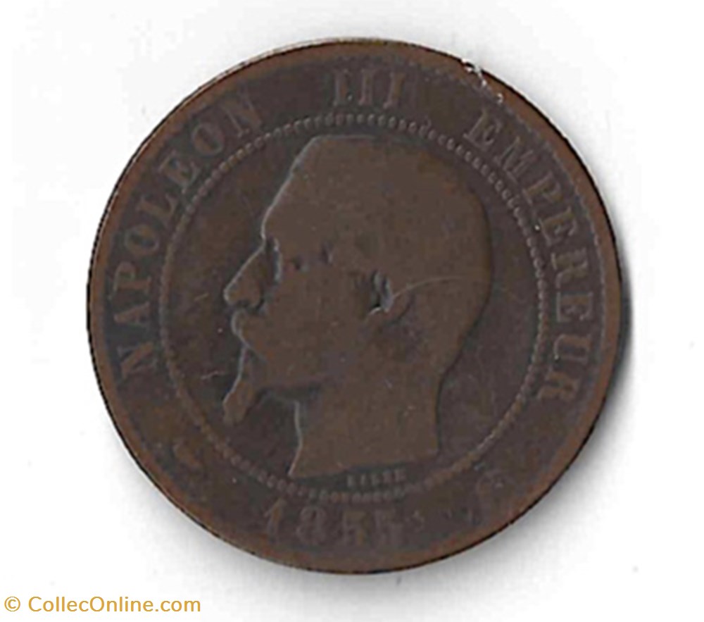 monnaie france moderne napoleon iii dix centimes tete nue