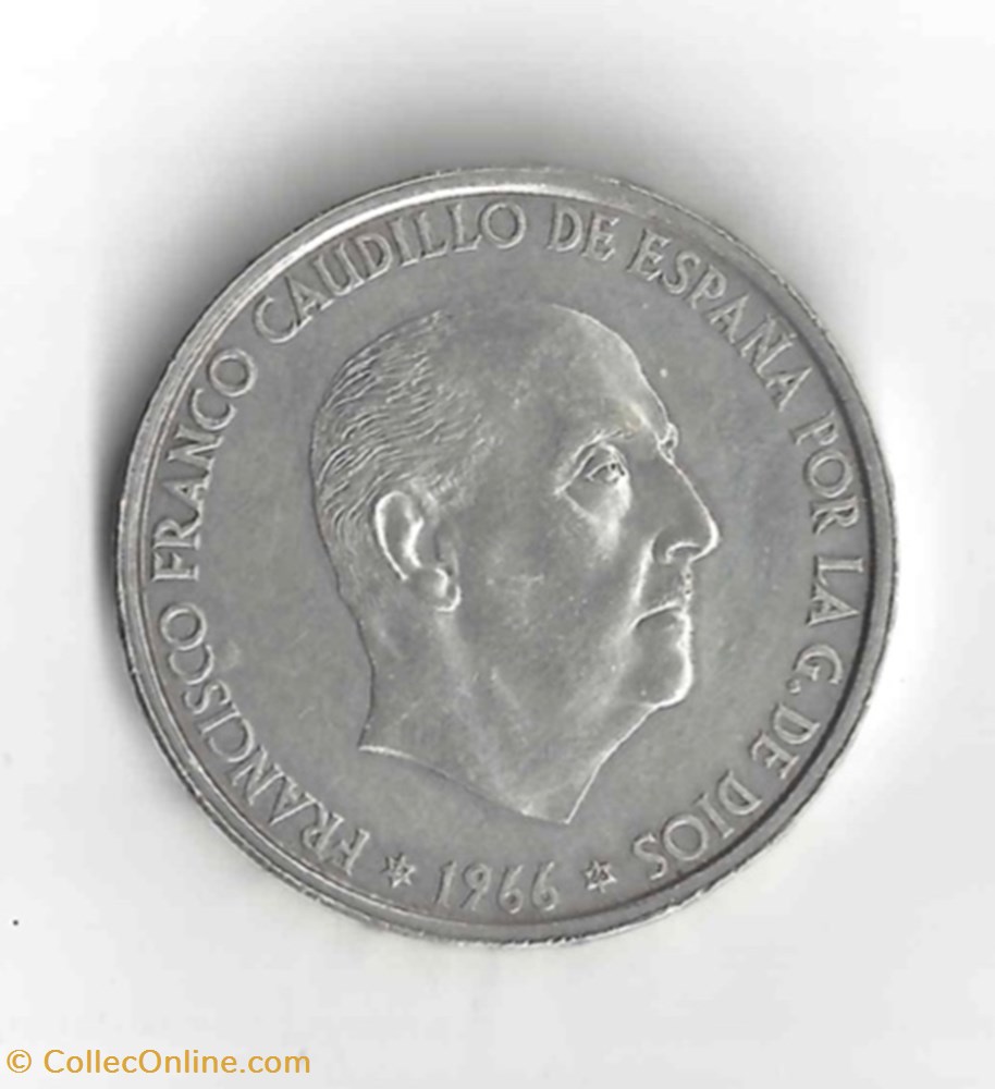 Francisco Franco, 100 Pesetas monnaie monde espagne francisco franco 100 pesetas