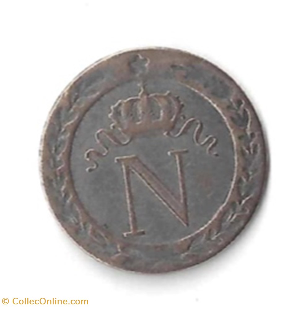 monnaie france moderne napoleon 1er dix centimes a n couronnee