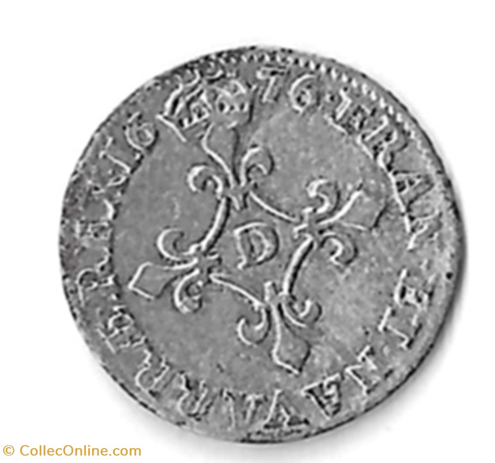 Louis XIV, 4 Sols dits "des Traitants" monnaie france royale louis xiv 4 sols dits des traitants