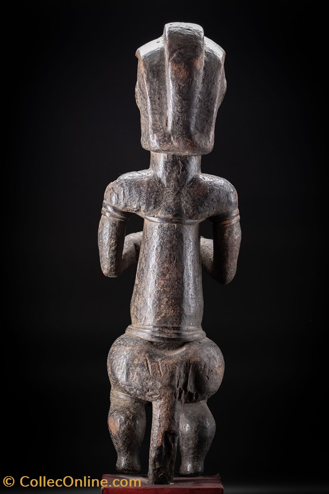 STATUE AFRICAINE EN BOIS FANG DU GABON 2 art antiquite statuette statue africaine en bois fang du gabon